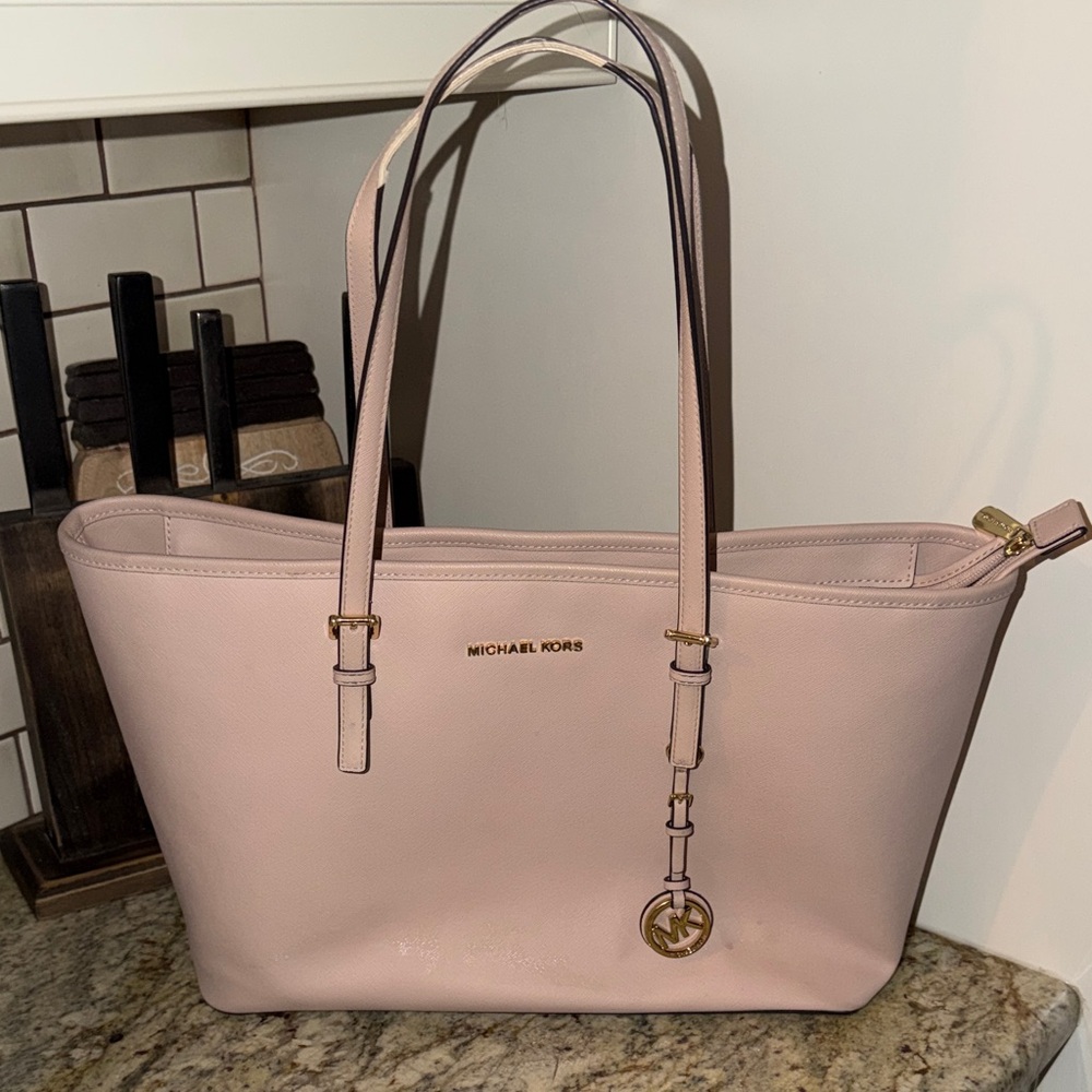 Michael Kors Jet Set light pink Tote Bag